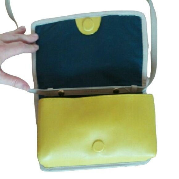 NWT Cole Haan woven leather crossbody clutch - Picture 3 of 4